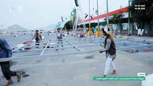 آذین بندی مساجد و شهرهای یمن برای سالروز میلاد پیامبر (اکرم(ص)