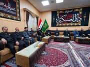 قدردانی آستان مقدس عسکریین از تلاشهای آستان علوی در برگزاری مراسم شهادت امام عسکری (ع)