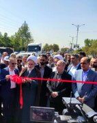 افتتاح تقاطع غیرهمسطح امام حسین (ع) رشت