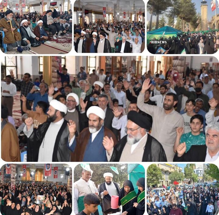 از برپایی موکب پذیرایی فرهنگی تا اهدای چادر در شاد پیمایی آغاز امامت امام عصر(عج)