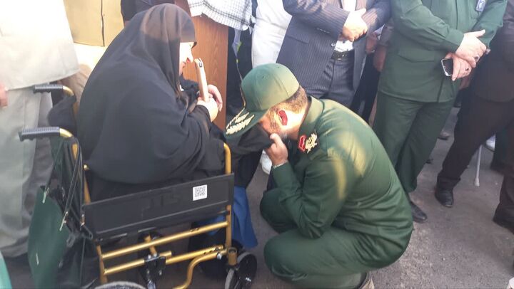 بازدید از نمایشگاه کنگره هشت هزار شهید گیلانی