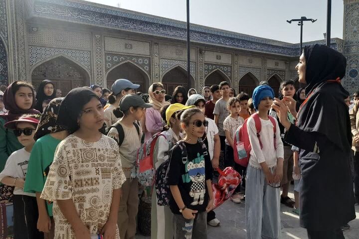 اردوی تابستانی هنرجویان کانون مسجد جامع گلشن گرگان