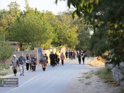 پیاده‌روی خانوادگی در بجنورد