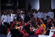 اولین اجرای ارکستر سمفونی جوانان «برای ایران» روی صحنه رفت