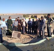 ساخت مسجد در روستای محروم ارک