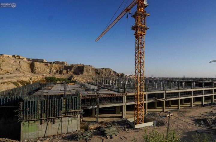 پروژه پارکینگ بزرگ نجف طرحی مهم در جهت خدمت‌رسانی به زائران