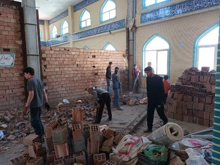 جوانان مسجدی؛ پشتوانه فعالیت‌های مسجد نیمه ساخت