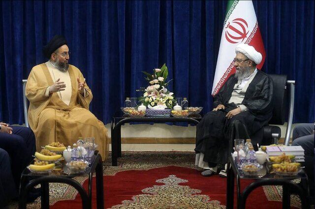 رایزنی سید عمار حکیم و صادق لاریجانی درباره همکاری‌ها و تحولات منطقه