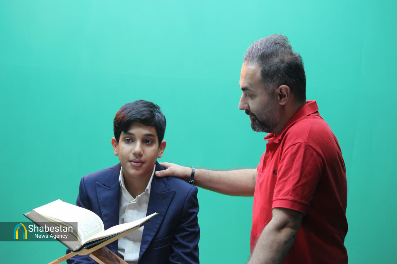 ضبط تلاوت و اذان از قاریان نوجوان برای پخش از شبکههای پویا و امید