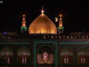 ماه‌گرفتگی در آسمان حرم مطهر امیرالمؤمنین علیه‌السلام