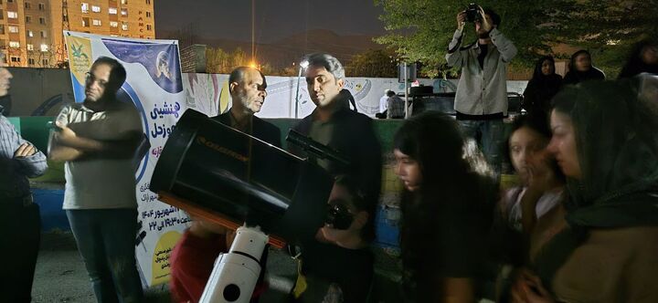 اجرای موفق برنامه رصد ماه و زحل در اراک؛ الگویی برای همکاری‌های مشترک فرهنگی و علمی