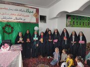 مادران و کودکان چشمه پهن مهمان جشن میلاد و اختتامیه کلاس‌های قرآن شدند