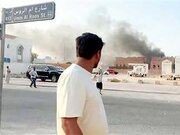 تشییع شهدای حمله اسرائیل به قطر و اقامه نماز میت