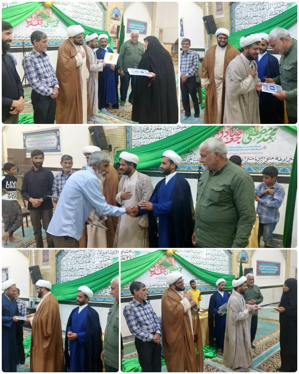 بیش از یکصد مسجد شیعی و اهل سنت در فهرج/تجلیل از فعالان مساجد مرکز شهرستان