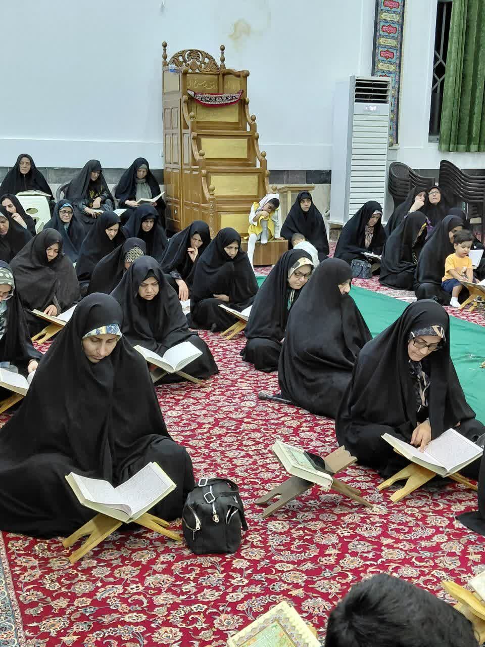 محفل انس با قرآن در روستای علی آباد آران و بیدگل برگزار شد