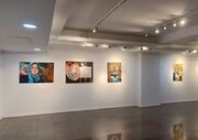 نمایشگاه «هنر در برابر جنگ» با یادی از شهید منصوره عالیخانی افتتاح شد