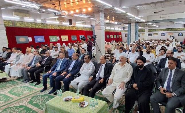 نور میلاد پیامبر(ص) بر دهلی‌ نو تابید
