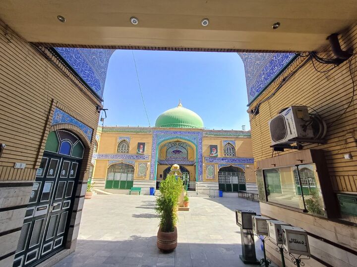 مسجدی که در جنگ ۱۲روزه قرارگاه امداد و نجات و کار فرهنگی بود