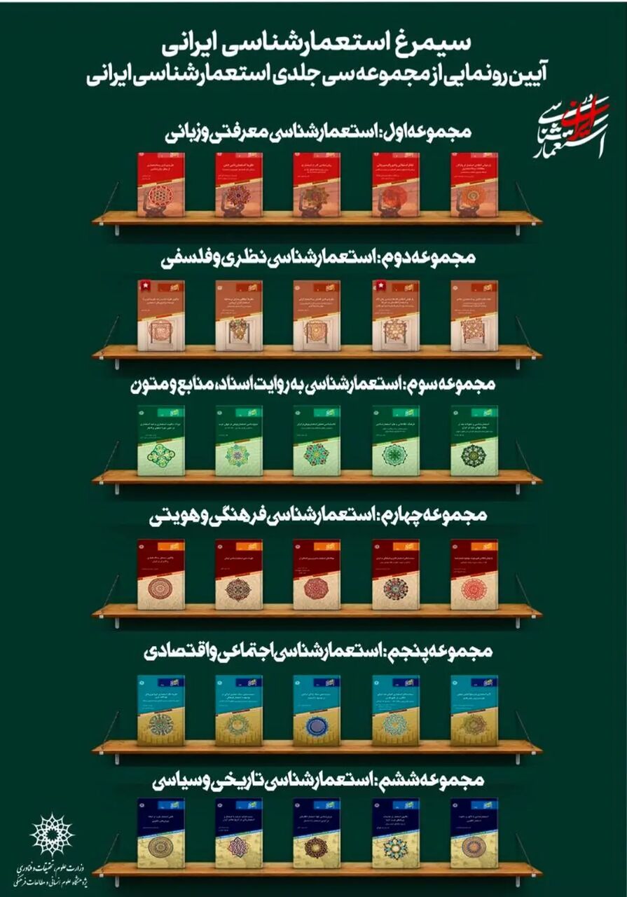 رونمایی از مجموعه ۳۰ جلدی «استعمارشناسی ایرانی»