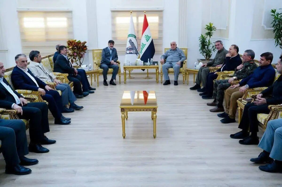 ملاقات وزیر کشور عراق و فرمانده الحشد الشعبی با سردار رادان در بغداد