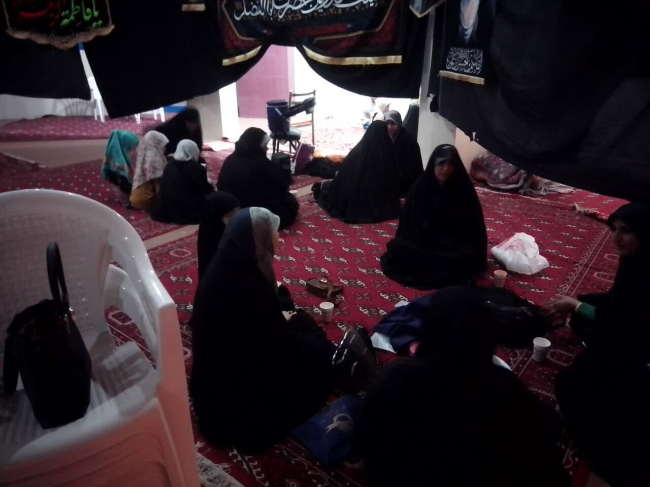 کارهای خاص دختران مسجد یزدی آباد مشهد!