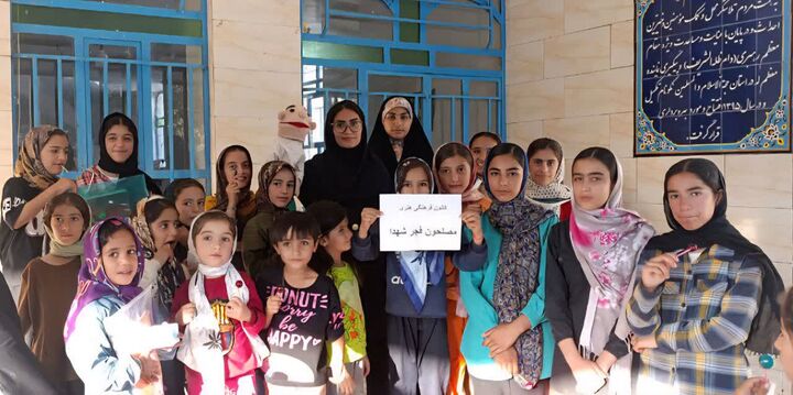 شور و نشاط اجتماعی در باغ انار میلاس با ابتکار جوانان مسجدی