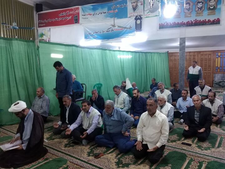 دیدار معنوی خادمیاران رضوی سیمرغ با کانون محله‌ای مسجد