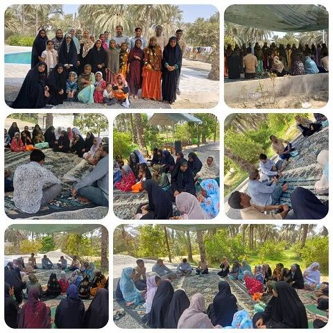 روز پرخاطره و به یادماندنی دختران مسجدی روستای لردمنجلی در دل طبیعت