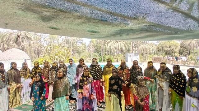 روز پرخاطره و به یادماندنی دختران مسجدی روستای لردمنجلی در دل طبیعت