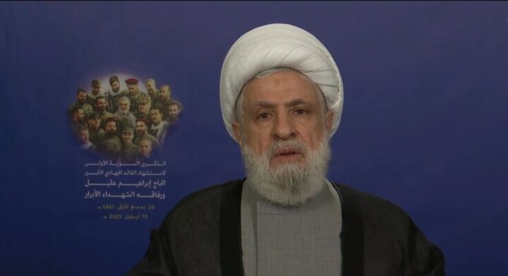 نعیم قاسم: منطقه در برابر یک پیچ تاریخی ـ سیاسی استثنایی و خطرناک قرار دارد/ باید معادله را معکوس کنیم