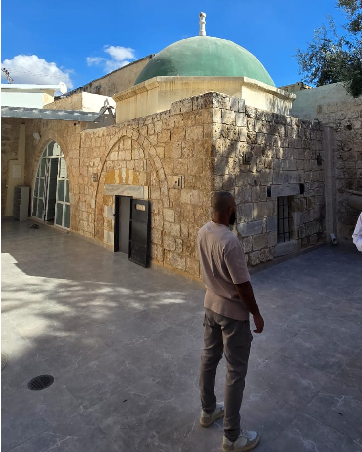 بازگشایی مسجد ابوالفضل العباس پس از بازسازی در الرمله فلسطین+ عکس