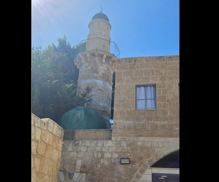 بازگشایی مسجد ابوالفضل العباس در الرمله فلسطین + عکس