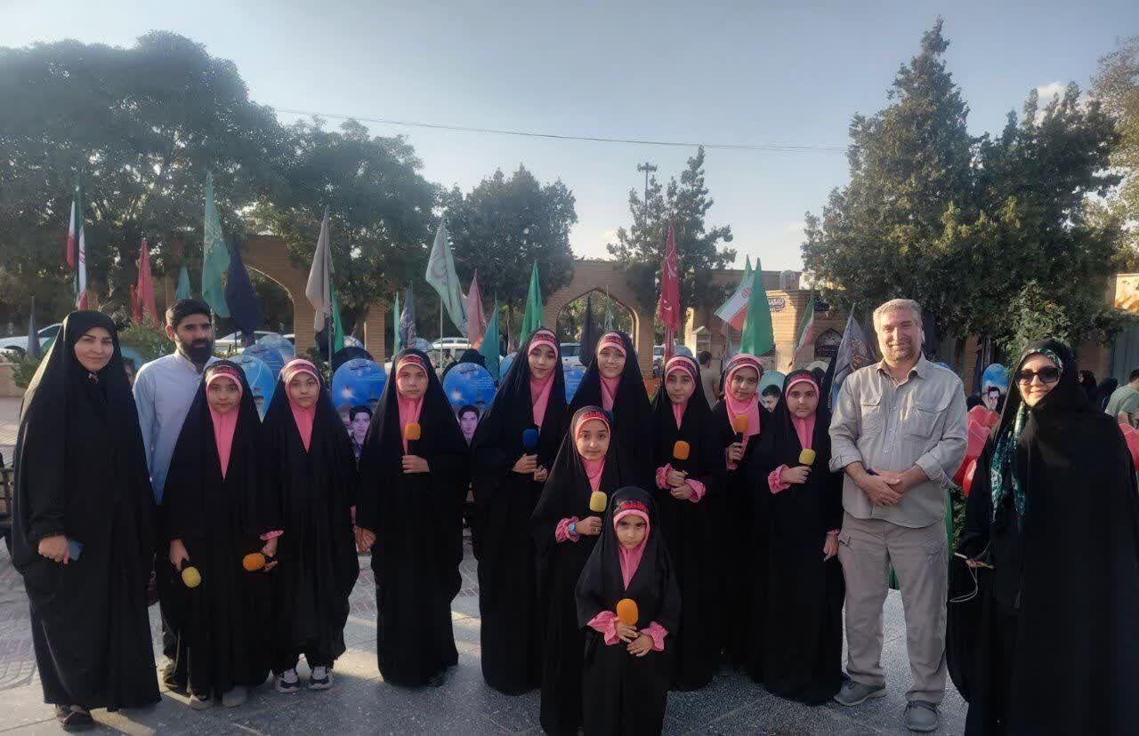 پخش زنده سرود دختران «نغمه های آسمانی» از صداوسیما