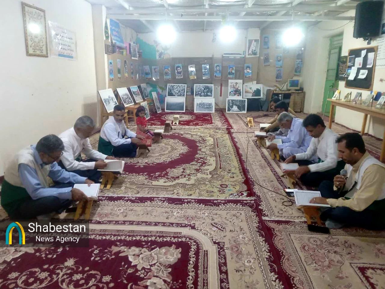 کانون فرهنگی هنری بیت‌الاحزان ریگان، راوی سیره شهدا در هفته دفاع مقدس