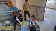 رنگ‌آمیزی مدارس، روشنگری دل‌ها؛ دستاوردهای اردوی جهادی کانون‌های مساجد در چالدران