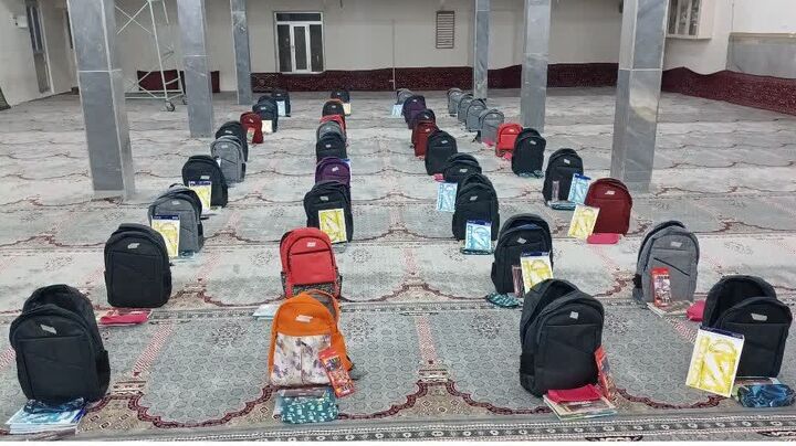 حمایت خیرخواهانه کانون فرهنگی هنری بقیع از اعضای دانش آموز