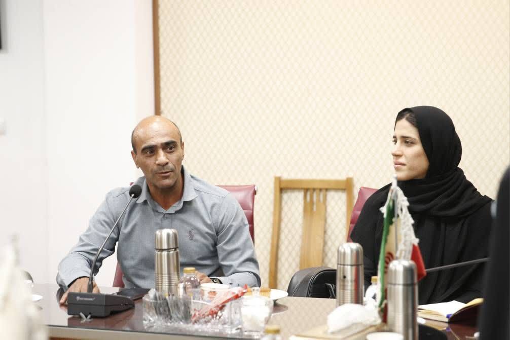 دیدار معاون رئیس‌جمهور با نخستین مدال‌آور دوومیدانی زنان ایران