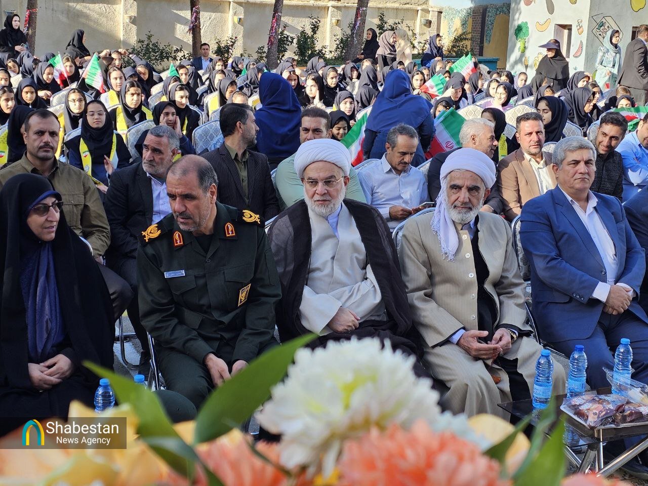 آیین بازگشایی مدارس با طنین زنگ مهر و ایثار در سنندج