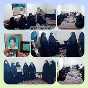 گرامیداشت هفته دفاع مقدس در روستای طارم/تجلیل از شهدا، همدلی با دانش‌آموزان