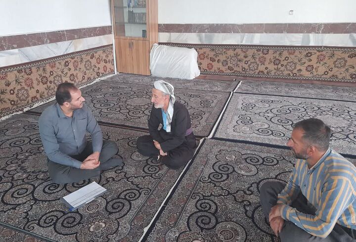 بازدید مدیر ستاد کانون‌های مساجد کردستان از کانون‌های روستایی سنندج