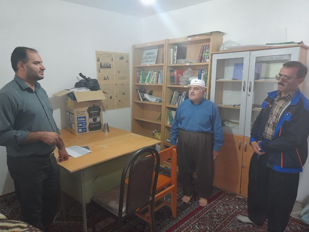 بازدید مدیر ستاد کانون‌های مساجد کردستان از کانون‌های روستایی سنندج