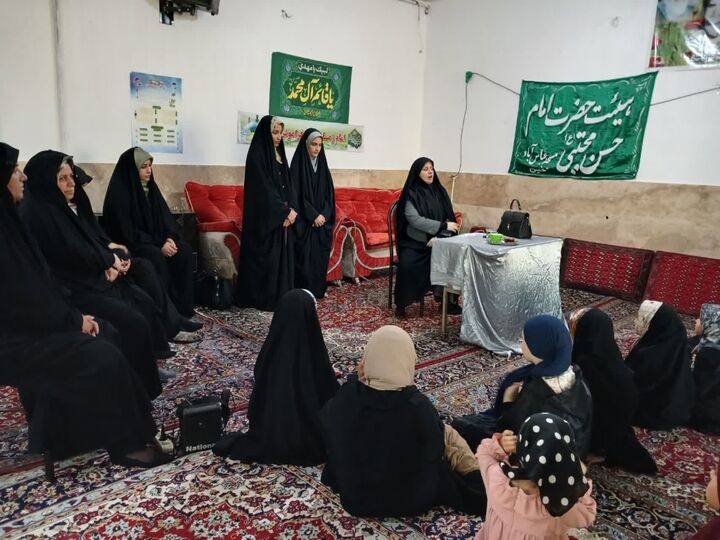 کلاس‌های تابستانی کانون بیت الحسین(ع) با محوریت فرهنگ ایثار و عفاف به کار خود پایان داد