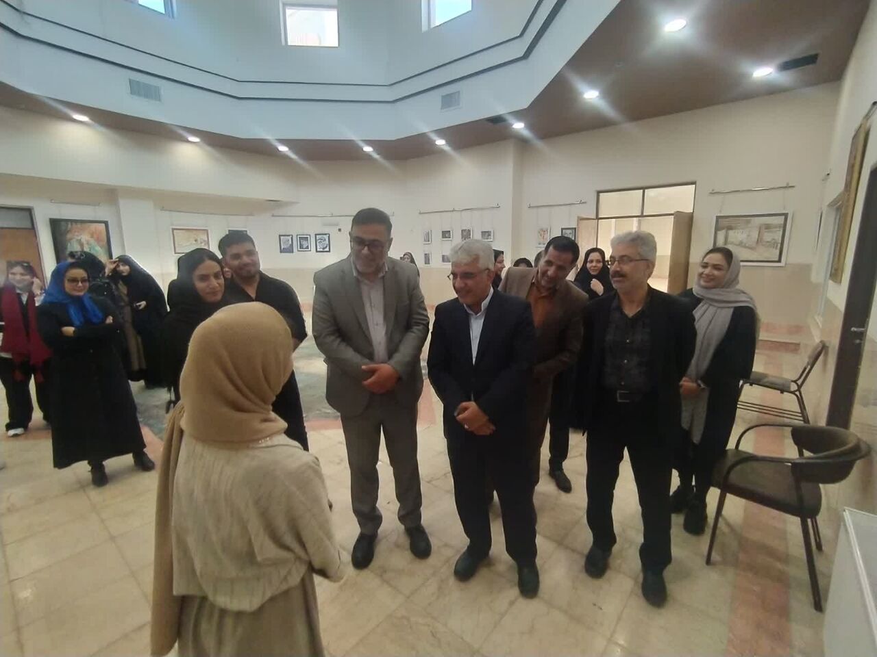 افتتاح نمایشگاه گروهی نقاشی «ایران» در آرانوبیدگل