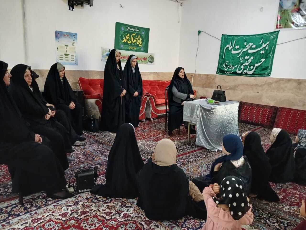 کلاس‌های تابستانی کانون بیت الحسین(ع) با محوریت فرهنگ ایثار و عفاف به کار خود پایان داد