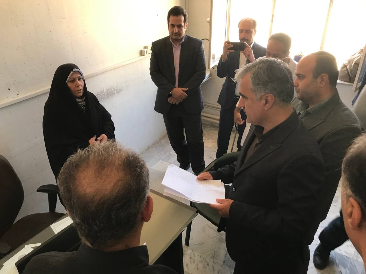 بازدید فرماندار سنندج از اردوی جهادی سلامت بنیاد علوی