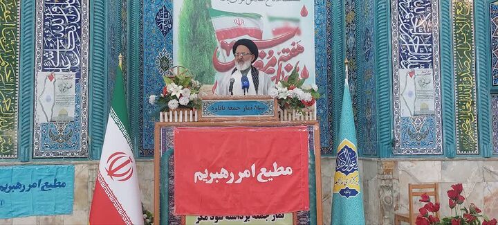 قدردانی امام جمعه پاتاوه از وزیر اطلاعات و  سربازان گمنام امام زمان(عج)