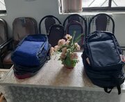 اهدای ۵۴ بسته نوشت افزار بین نیازمندان