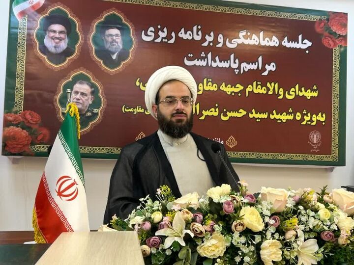 حرکت در مسیر تقویت جبهه مقاومت وظیفه مکتبی و ایمانی است