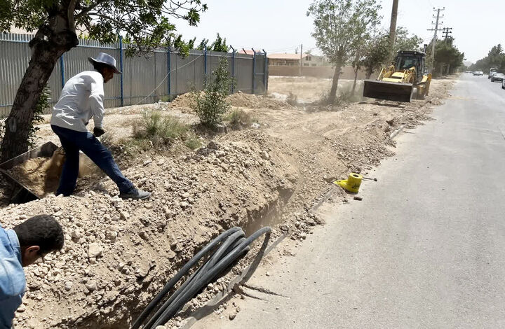 محور شاهرود-بسطام زیر پوشش کامل فیبرنوری مخابرات قرار گرفت