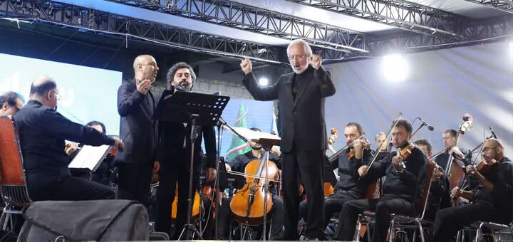 استقبال سمنانی‌ها از ارکستر موسیقی ملی ایران